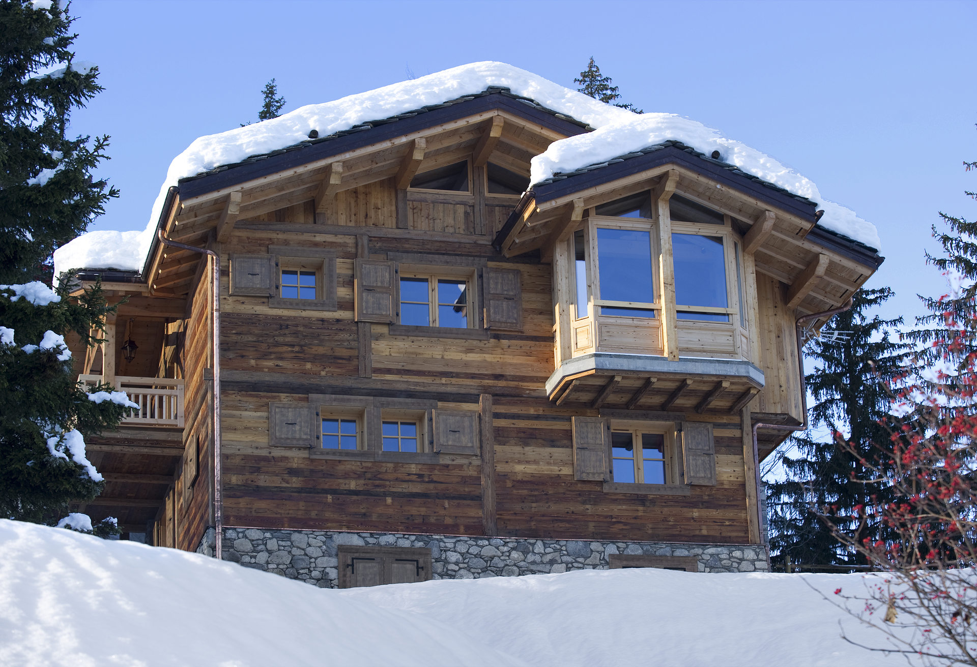 Chalet 8 Rooms 12 Persons Lodge - Chalet Petits Grebiers 39 - Courchevel 1550